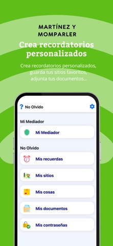 Martínez y Momparler iPhone screenshot