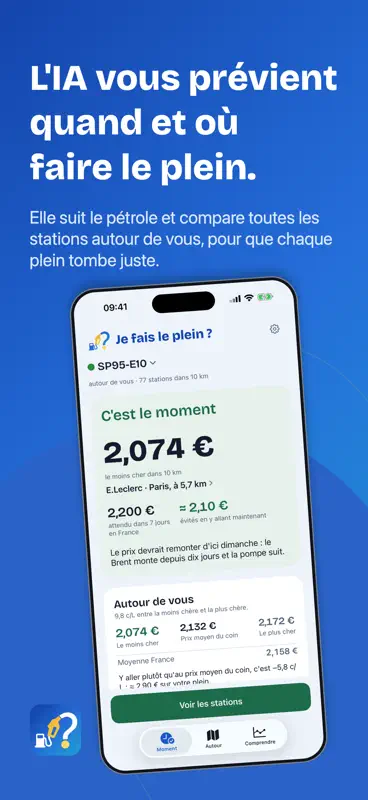 Je fais le plein ? Analyse IA screenshot 1 of 8