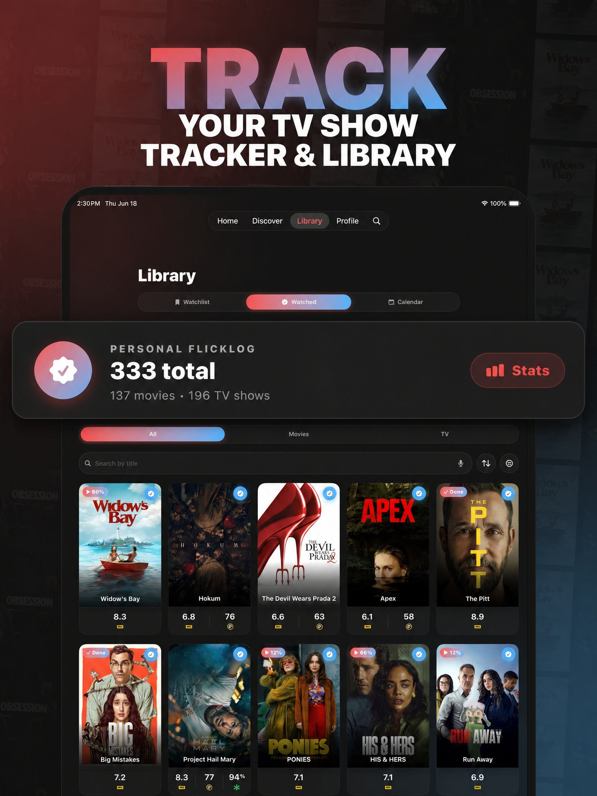 TV Tracker - FlickPicker screenshot 14