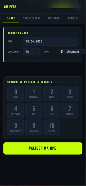 GM Physical Performance screenshot 4