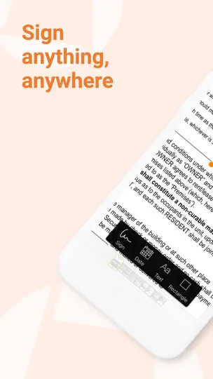 Screenshot von Genius Sign: PDF Doc Signature auf dem iPhone 1