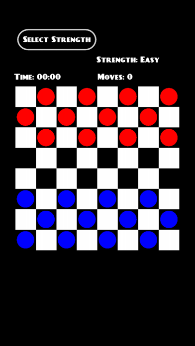 Classic Checkers Board Game app screenshot