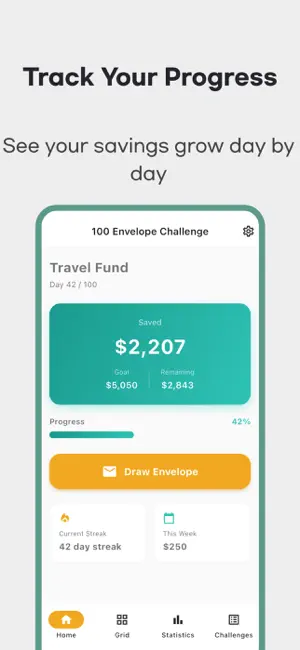 100 Envelope Savings Challenge screenshot 1
