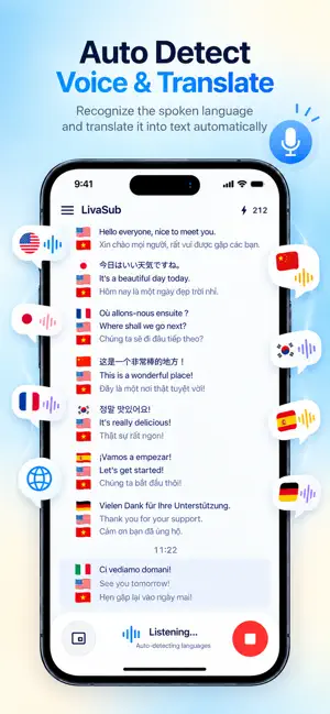 LivaSub AI Live Captions screenshot 2