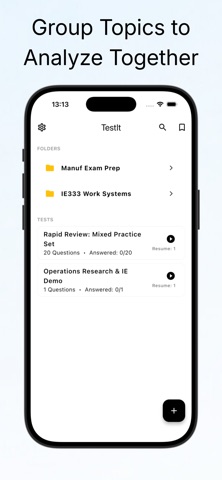 TestIt - AI Question Bank Screenshot 3 of 6