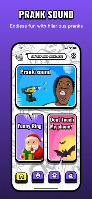 FunnyCall:Prank Phone Sounds screenshot 1