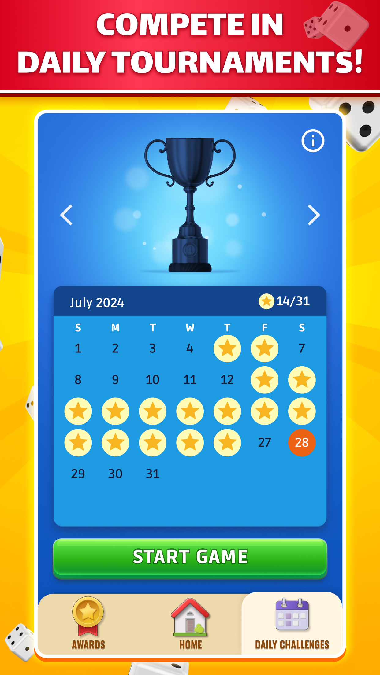 Dice Go: Yatzy Game Online