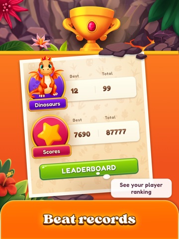 Dino Eggs Merge・Suika & Match iPad screenshot