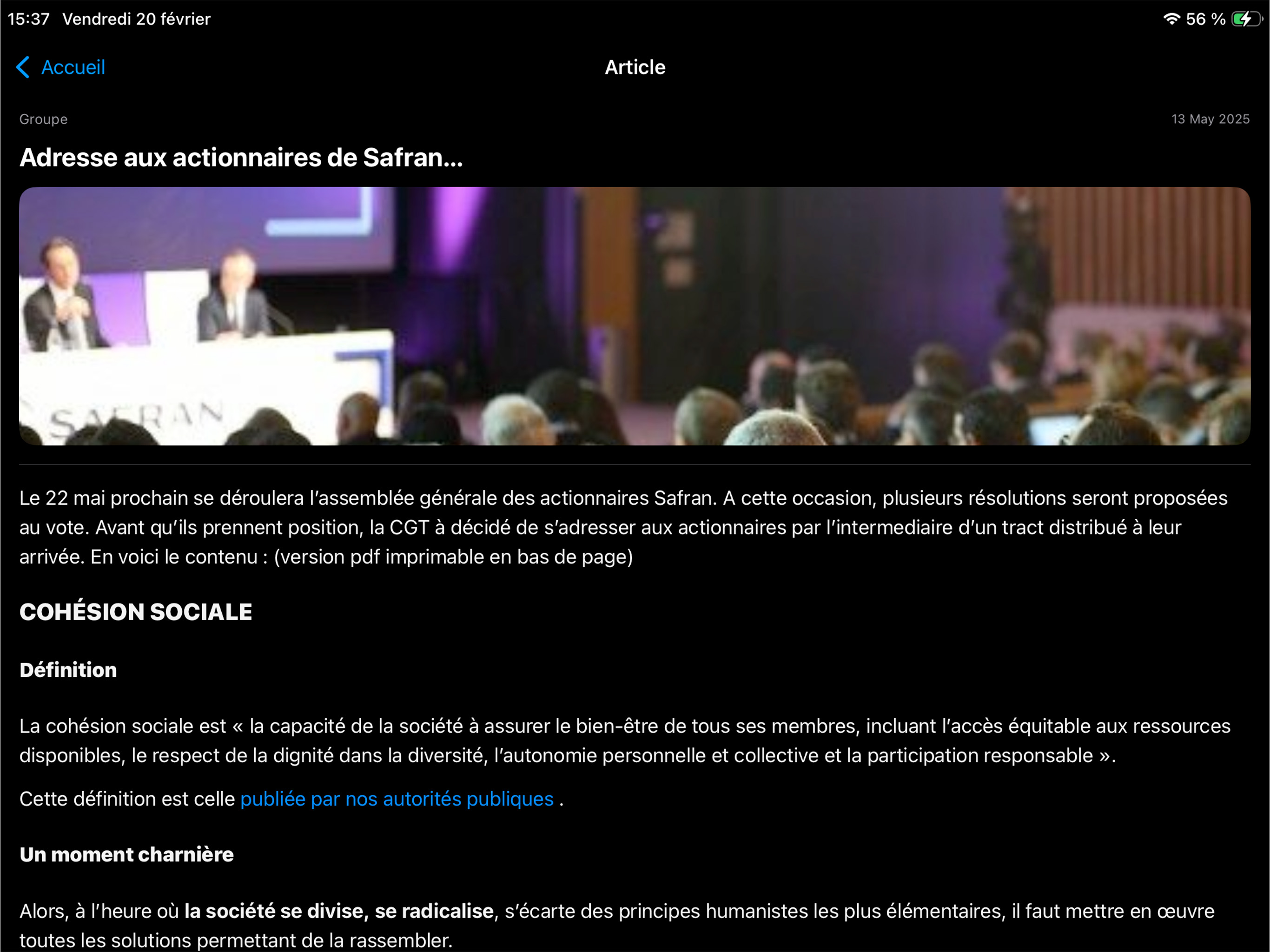 CGT Safran screenshot 7