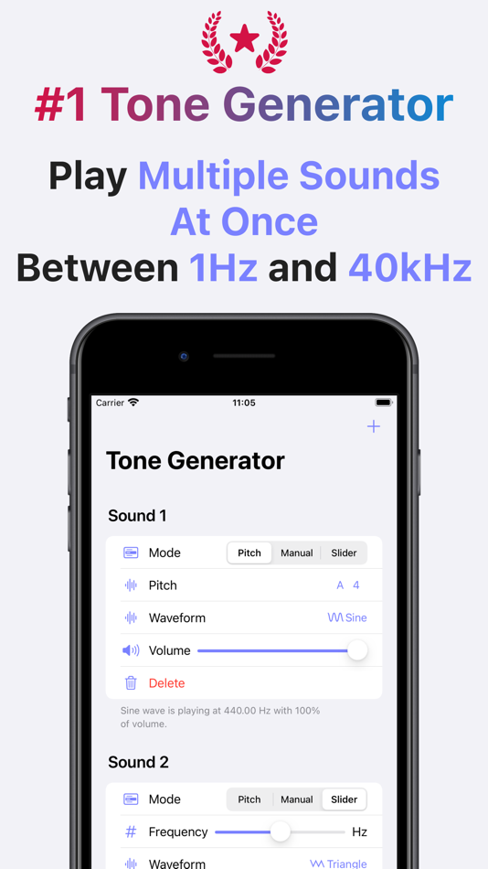 #1. Tone Generator Speaker Cleaner (iOS) Podle: Optimize IT