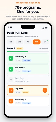 Forte: Strength & Gym Tracker iPhone screenshot