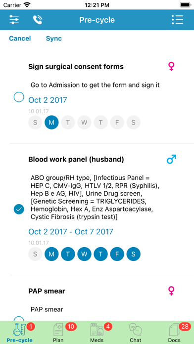 iMineIVF Screenshot