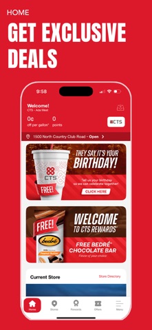 CTS Reward iPhone screenshot