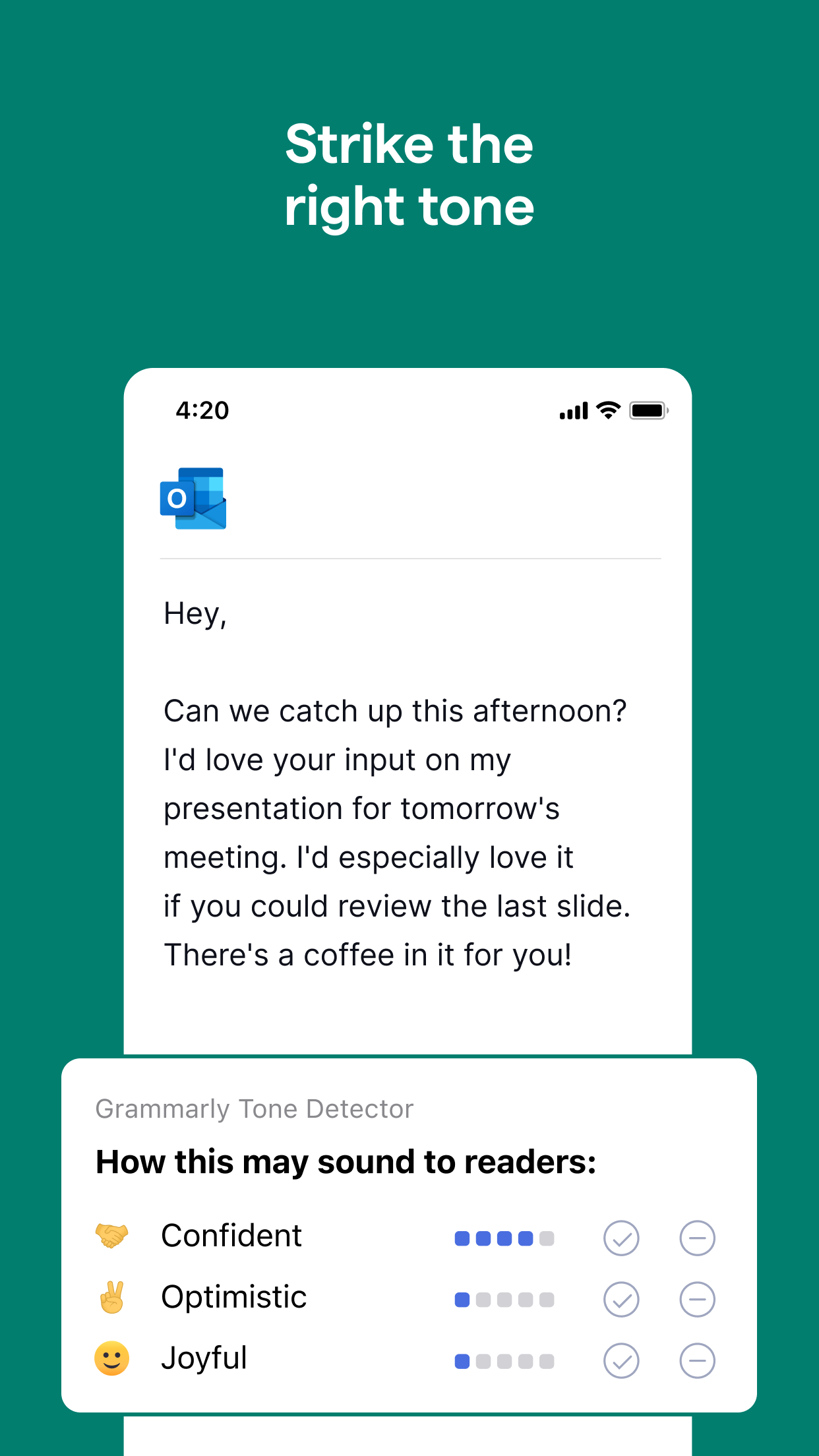 Grammarly: AI Writing Keyboard screenshot 3
