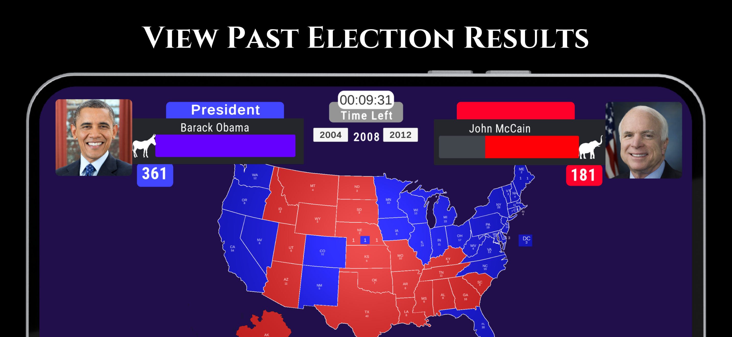 Election Day Map 2028