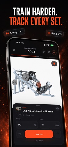 MUSQO: Workout & Calories iPhone screenshot