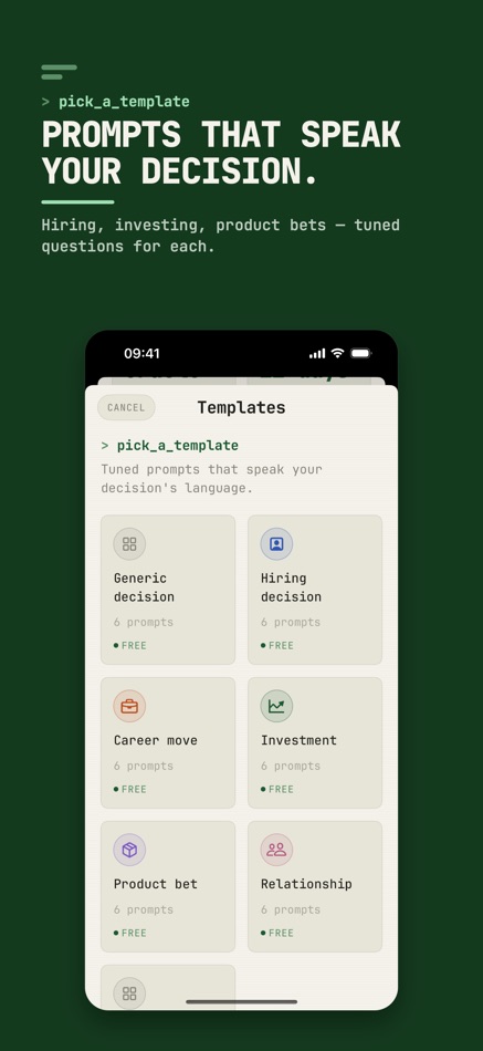#4. Decision Journal PRO VERDICT (iOS) Door: Aneesh Pradeep