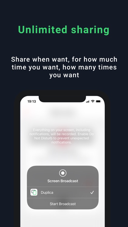 Duplica - iOs Share Screen screenshot-3