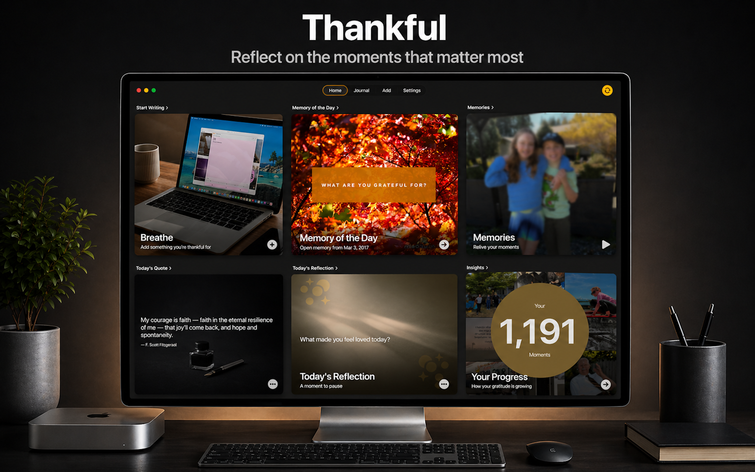 Thankful: Gratitude Journal