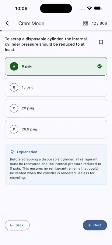 608 Practice screenshot 5 of 10