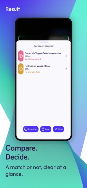 Kawari: Food Scanner screenshot 3