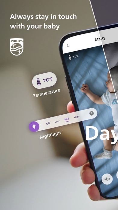 Philips Avent Baby Monitor+ Screenshot