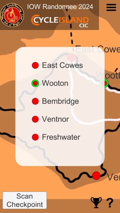 IoW Randonnee Screenshot
