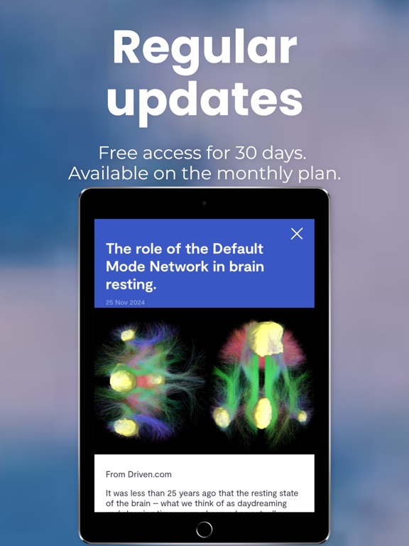 Wander120 - activate pause iPad screenshot 8 - Productivity app