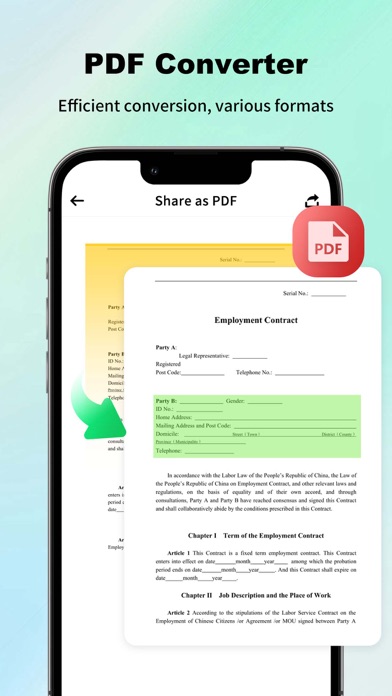 QS Scanner - PDF Scanner App Screenshot