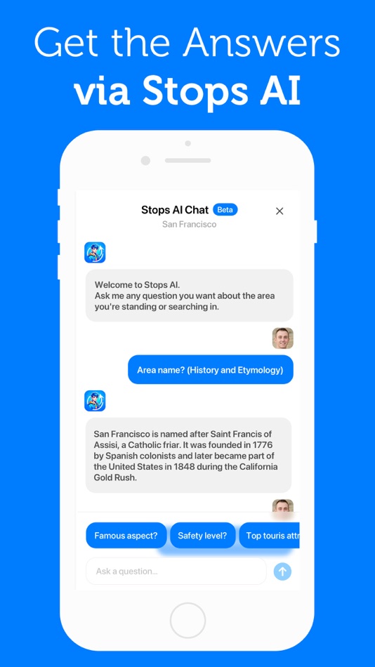 #1. Stops - Find & Share Locations (iOS) 由: Stops.com, Ltd.