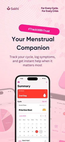Sakhi: Menstrual Companion screenshot