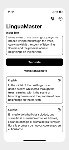 LinguaMaster: AI Translator Screenshot 2 of 5