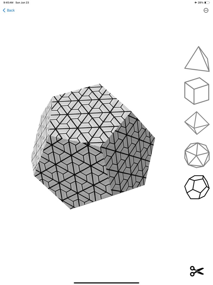 #7. Sacred Geometry Drawing App (iOS) By: Dillon Forte