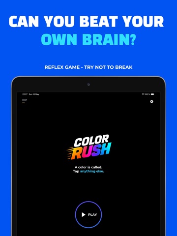 ColorRush: Tap & React fast iPad screenshot