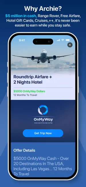 OnMyWay - Safety That Pays screenshot 1