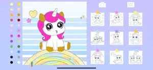 Unicorn Coloring Kid Toddler screenshot #5 for iPhone