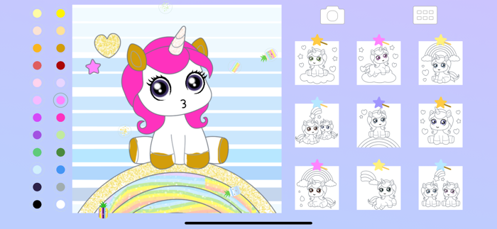 Unicorn Coloring Kid Toddler