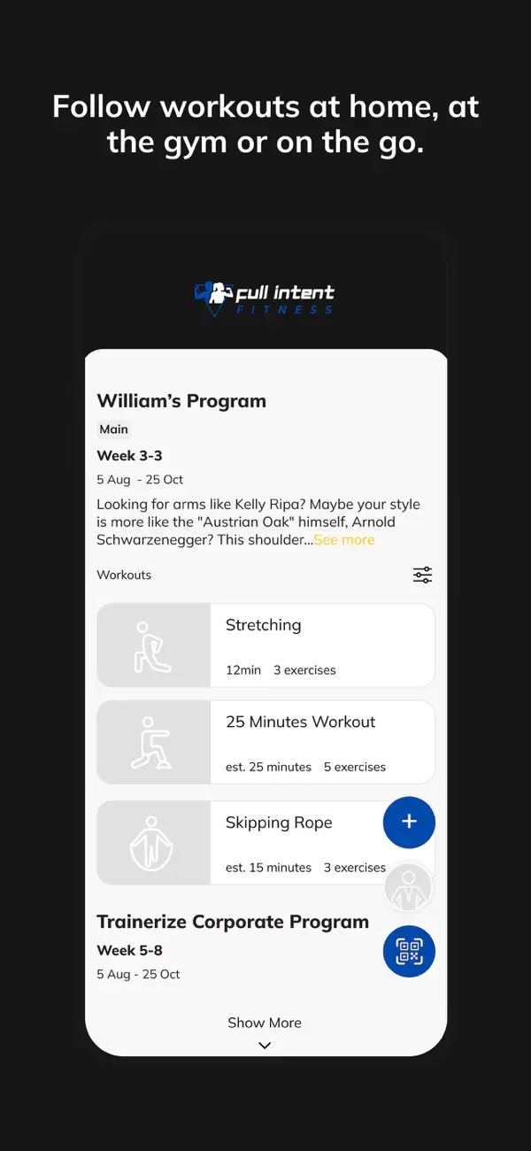 Screenshot #3 pour Full Intent Fitness