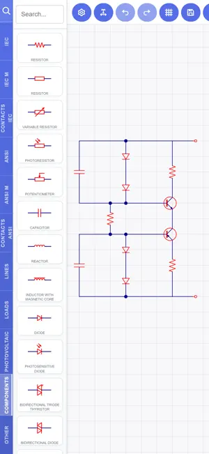 Electrical Schematics: Canvas screenshot 3