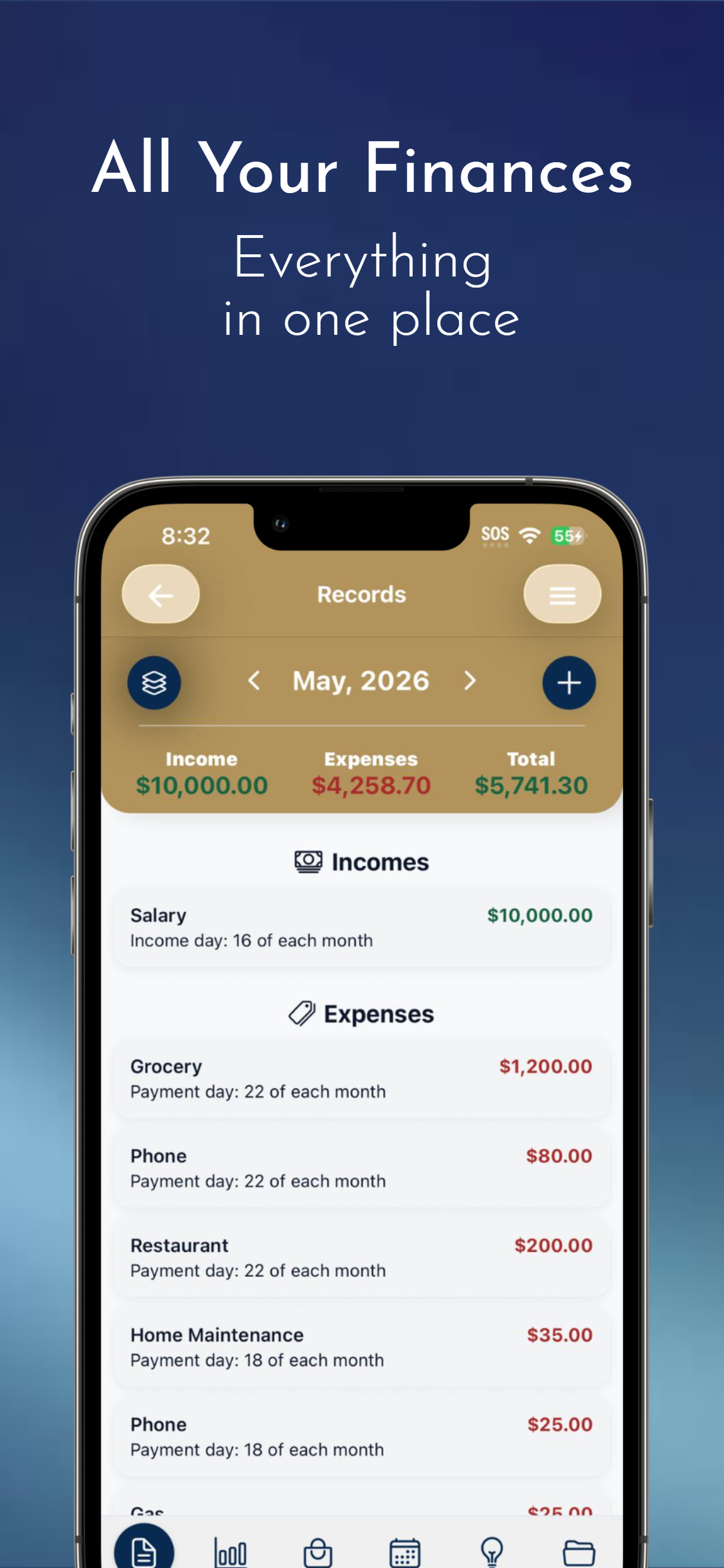 AleBudget screenshot 6