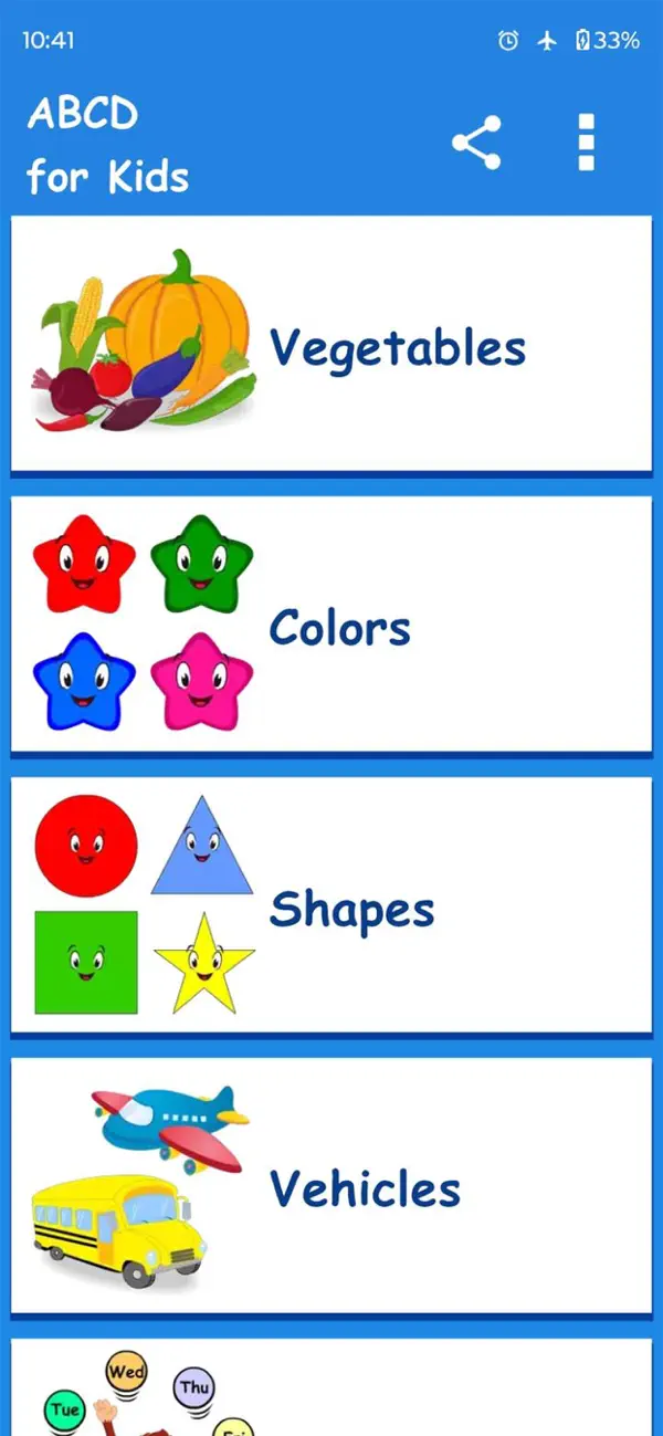 Screenshot #2 pour ABCD for Kids: Preschool Pack