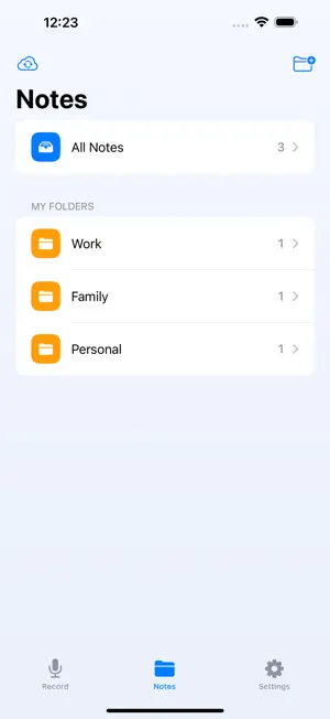 AssistantNotes: AI Note Taker screenshot 3