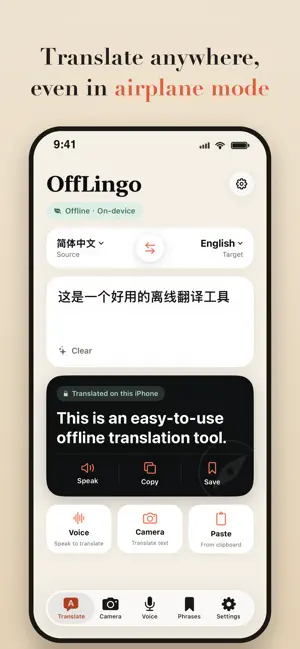 OffLingo: Offline Translator screenshot 1