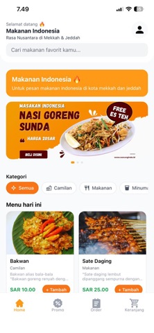 IndoFood Delivery screenshot
