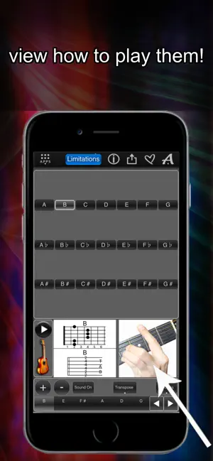 Guitar Chords Lite screenshot 4