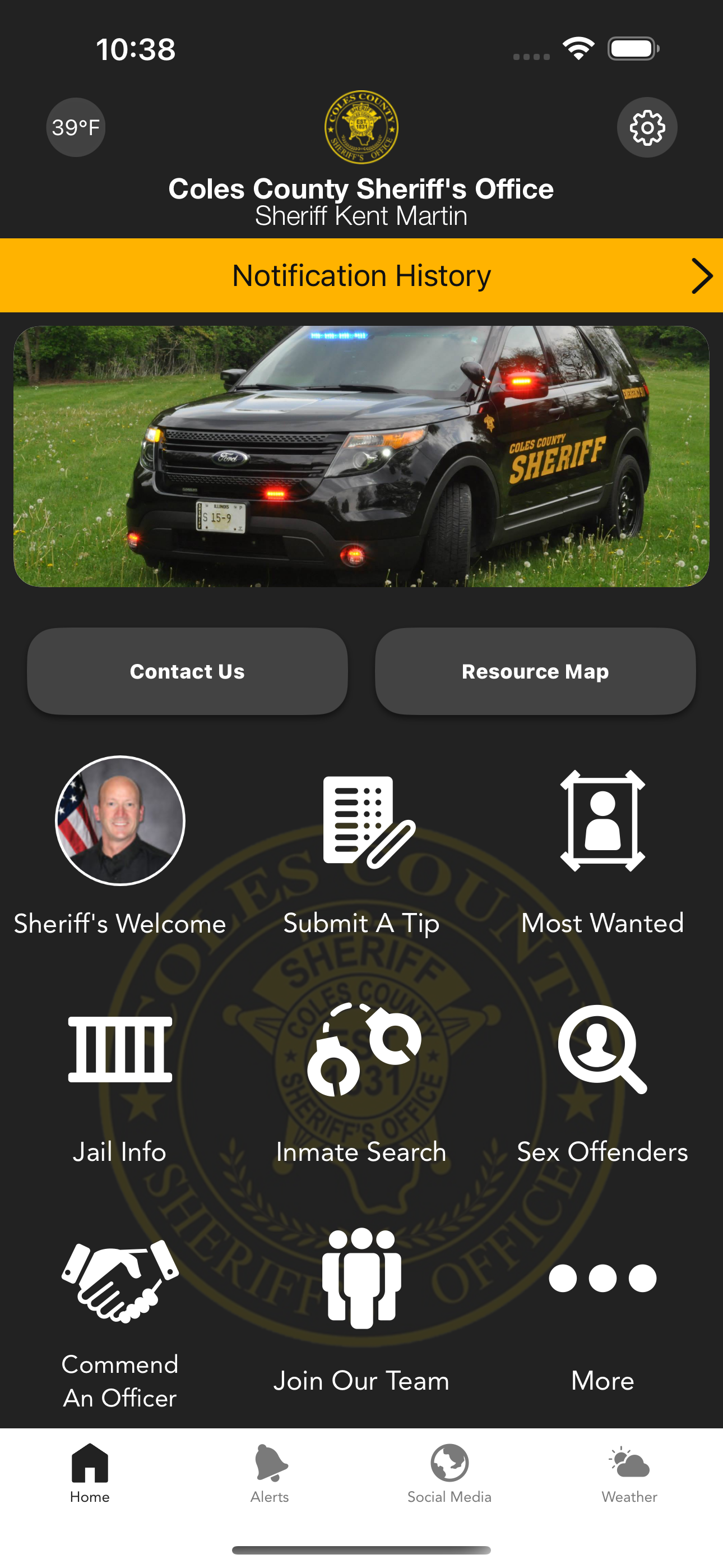 Coles County Sheriff’s IL