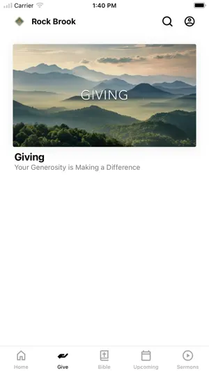 Rock Brook Church App screenshot 2