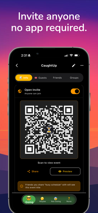CaughtUp - Events Screenshot 4 of 7
