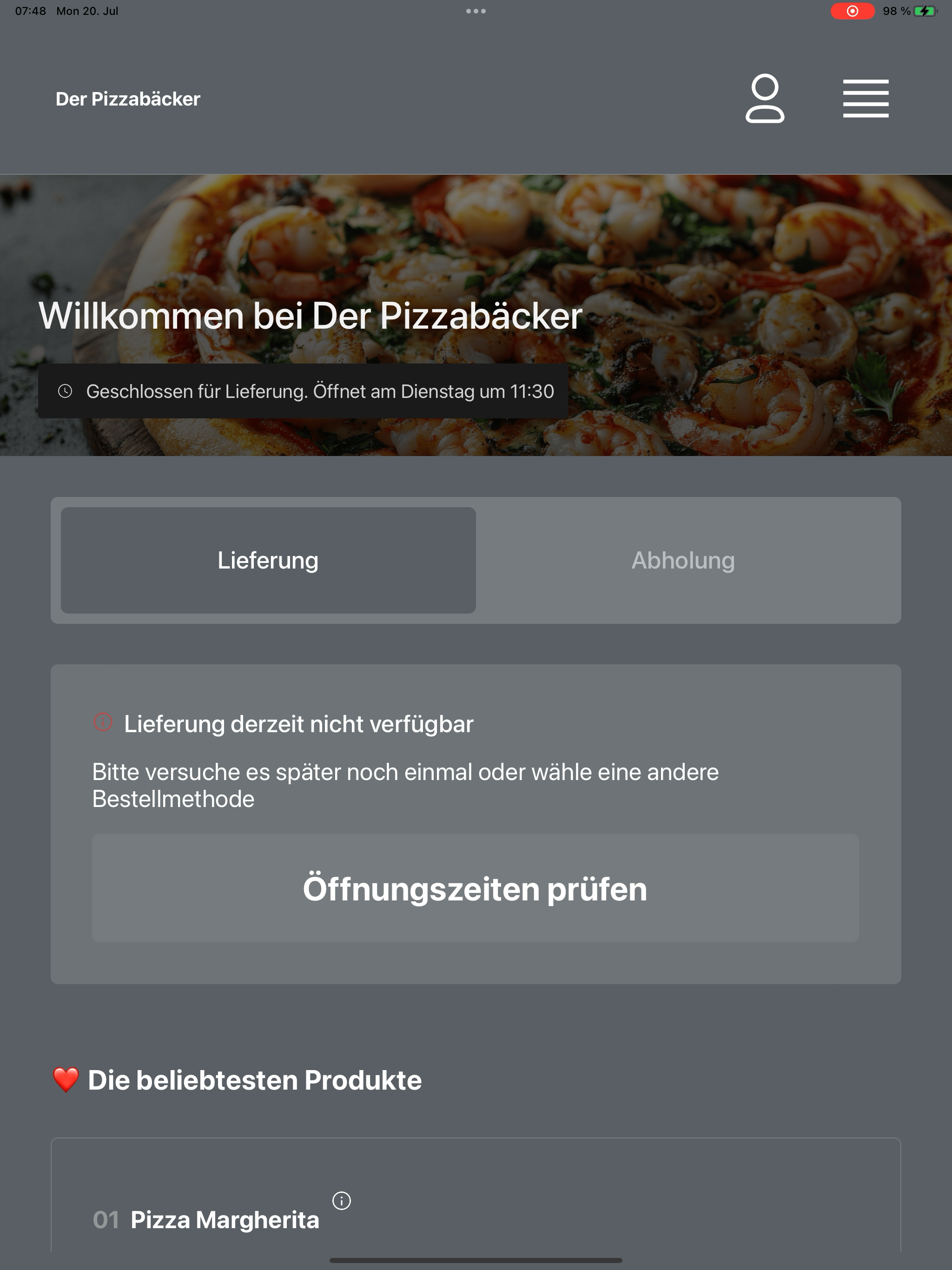 Der Pizzabäcker Bredstedt screenshot 8