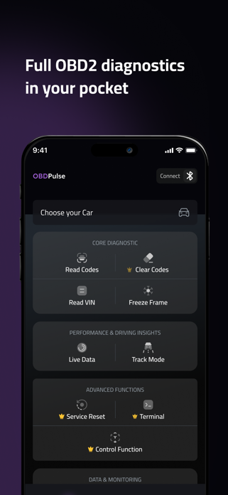OBDPulse OBD2 Car Scanner Screenshot 2 of 8